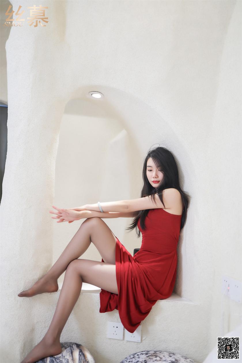 [丝慕写真] SM261 可儿《高贵的红裙惹人温柔》[71P/214M]